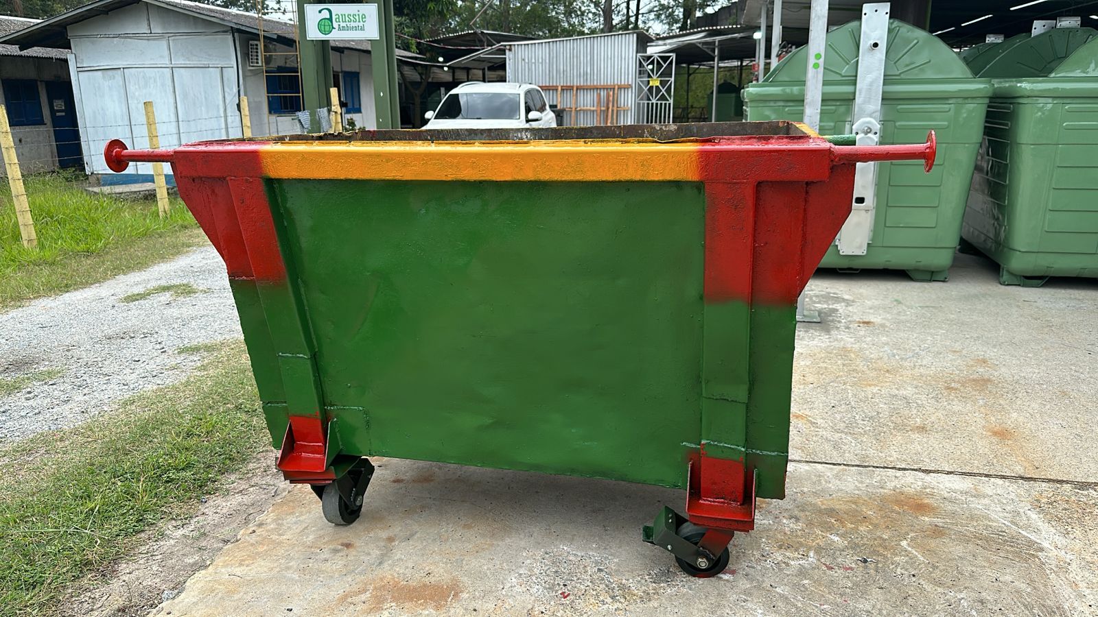 Equipamento depois da manutenção
